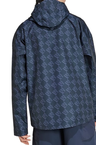 Coupe-vent à capuche Real Madrid - Bleu marine