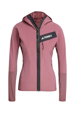 Veste polaire à capuche Terrex - Violet