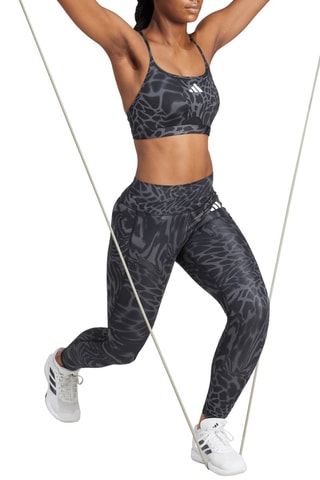 Brassière push-up Aeroreact - Noir et gris