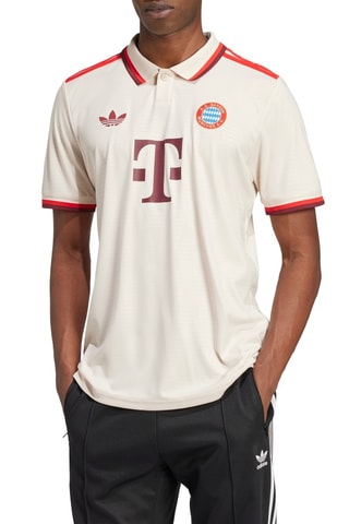 Polo slim FC Bayern - Ecru