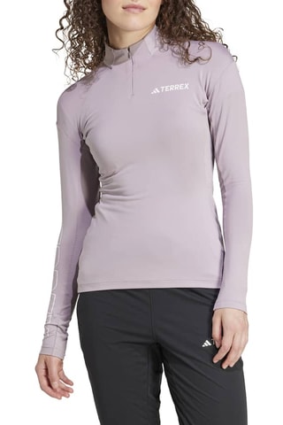 T-shirt slim Terrex - Mauve