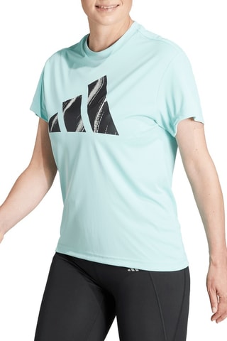 T-shirt d’entraînement It Brand Love - Vert d’eau - Adidas