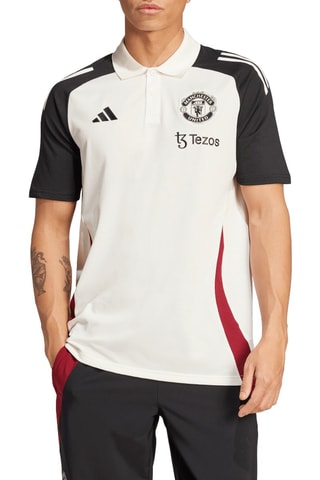 Polo d’entrainement regular Manchester United - Blanc