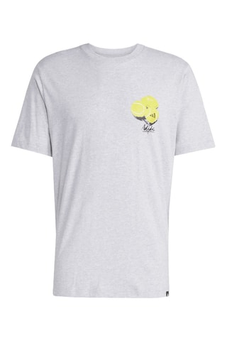 T-shirt regular Lounge Still Life Lemons - Gris clair chiné