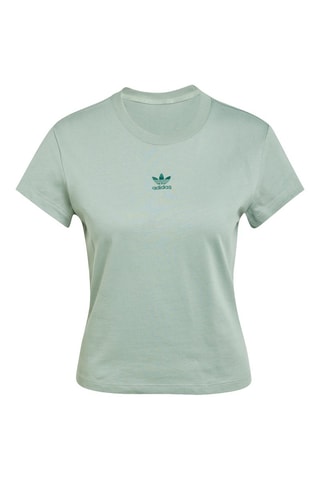 T-shirt slim Essentials - Vert - Adidas