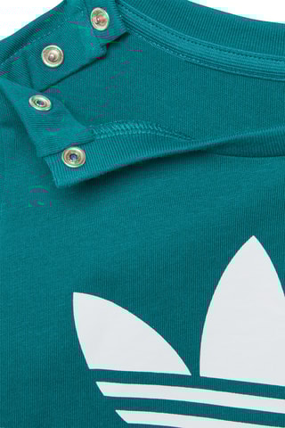 T-shirt - Bleu canard et blanc - Adidas