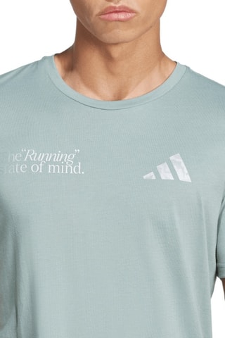 T-shirt de running - Gris - Adidas