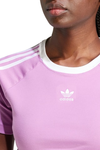 T-shirt cropped - Violet - Adidas
