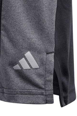 Short d’entrainement taille haute - Noir et gris foncé - Adidas
