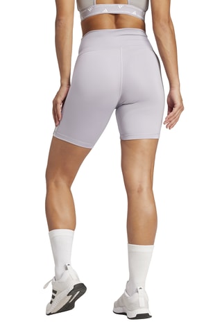 Cycliste d’entrainement taille haute Essentials 3-Stripes - Gris clair