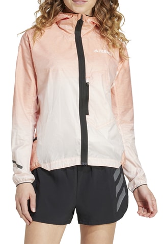 Coupe-vent de running dip and dye Terrex - Orange