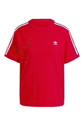 T-shirt regular - Rouge et blanc