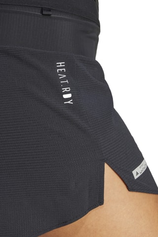 Short de running taille haute Ulitmate - Noir