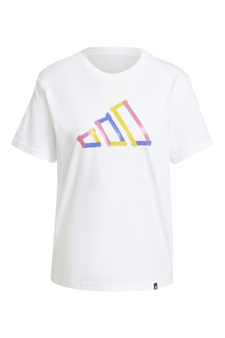 T-shirt regular Tech Fill - Blanc