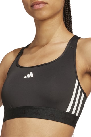 Brassière d’entrainement Powerreact - Noir et blanc