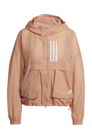 Coupe-vent à capuche - Saumon