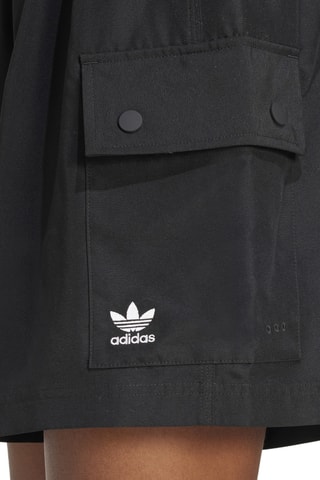 Short cargo taille haute Essentials - Noir