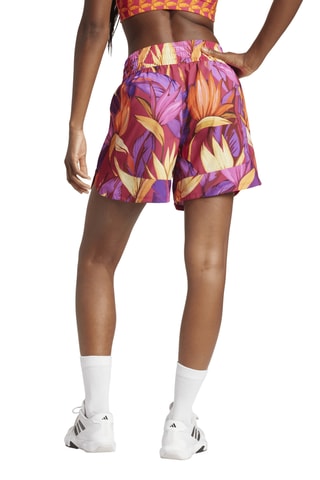 Short loose d’entrainement taille haute Farm Rio Pacer - Mauve