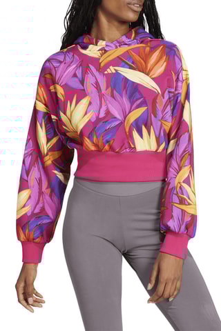 Sweat à capuche Farm - Fuchsia