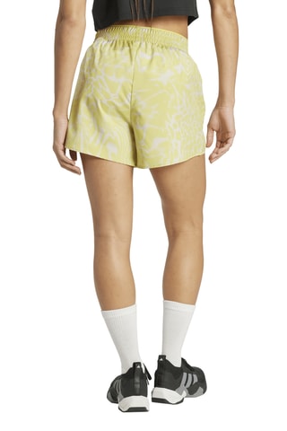 Short regular d’entraînement taille haute Essentials - Vert olive