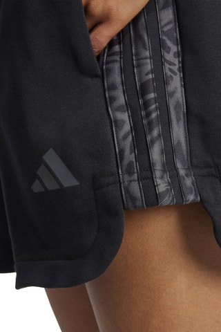 Short loose taille haute Essentials - Noir