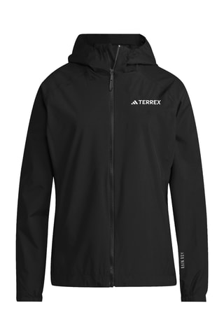 Veste de hiking à capuche 2L Rain - Noir