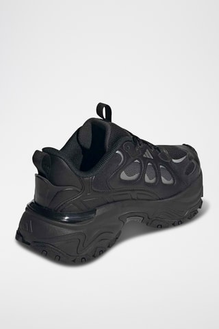 Baskets plateformes en cuir - Noir