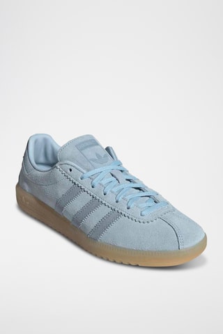Sneakers in pelle scamosciata Brmd - Azzurro