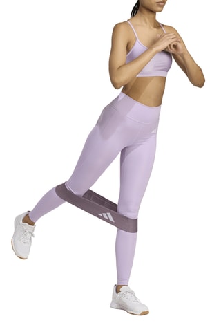 Legging d’entrainement taille haute Optime Essentials - Mauve