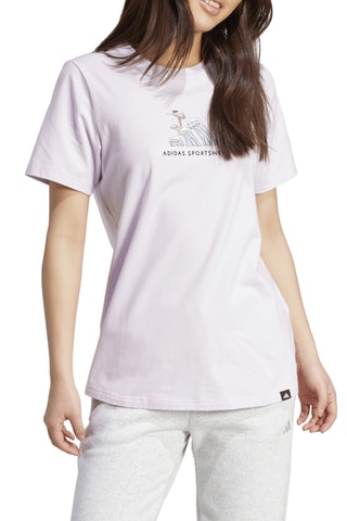 T-shirt regular - Mauve