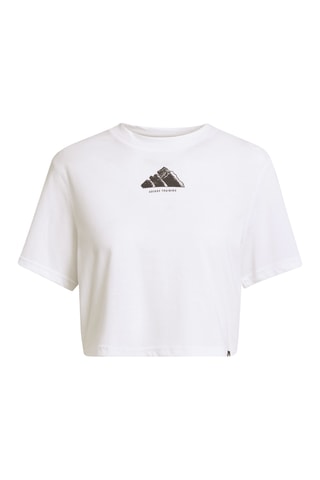 T-shirt loose d’entraînement - Blanc