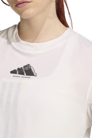 T-shirt loose d’entraînement - Blanc