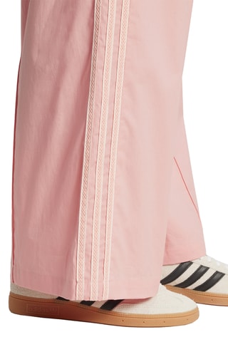 Pantalon wide legs taille haute - Rose