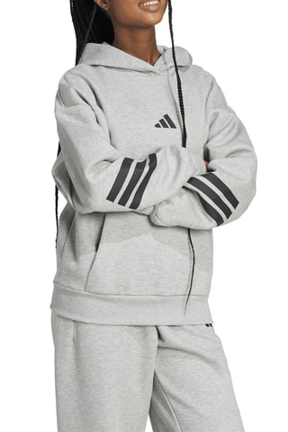 Sweat à capuche Future Icons - Gris chiné