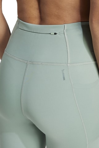 Legging de running Ultimate Refl 78 - Vert-gris