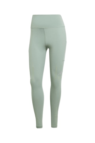 Legging de running Ultimate Refl 78 - Vert-gris
