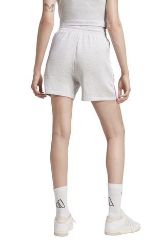 Short taille haute Essentials - Gris chiné