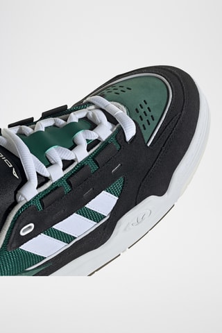 Baskets en cuir Adi2000 - Noir et vert foncé