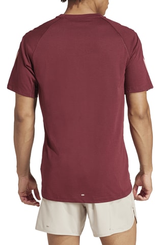 T-shirt regular de running Own the run - Rouge