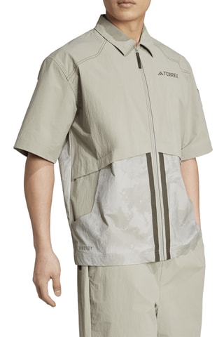 Chemise loose - Beige