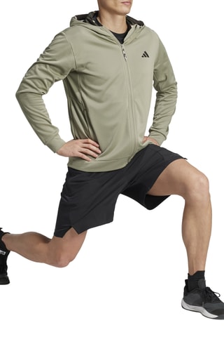 Sweat d’entrainement à capuche Essentials - Vert clair