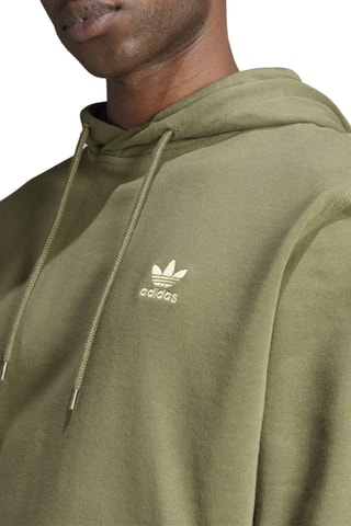 Sweat à capuche Essentials - Vert olive