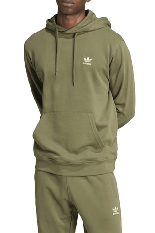 Sweat à capuche Essentials - Vert olive