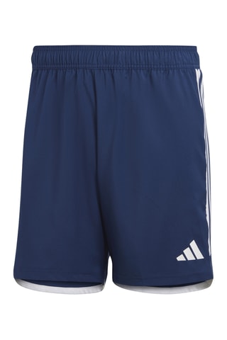 Short regular de football Tiro 23 Competition - Bleu marine
