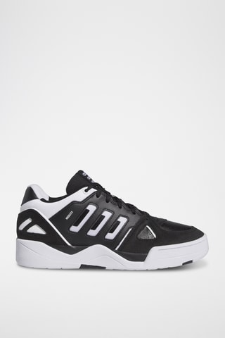 Baskets en nubuck Midcity - Noir et blanc