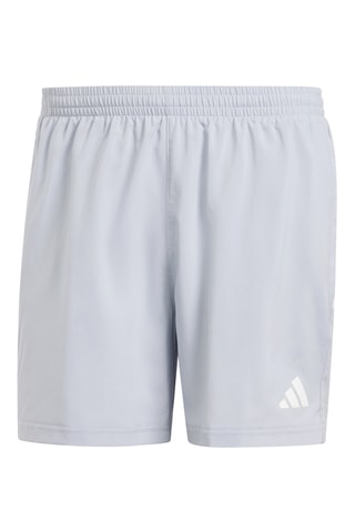Short de running Own The Run - Gris clair et blanc
