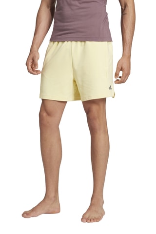 Short regular de yoga - Jaune