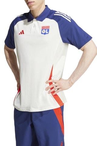 Polo regular Olympique Lyonnais Tiro 24 - Blanc