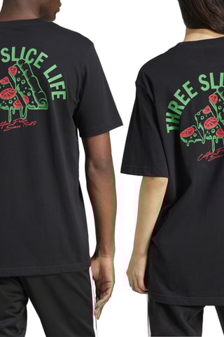 T-shirt Lounge Pizza - Noir