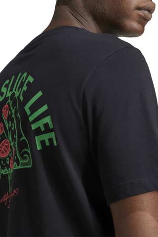 T-shirt Lounge Pizza - Noir